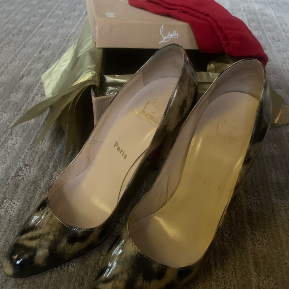 Christian Louboutin animal print heels - Picture 3 of 9